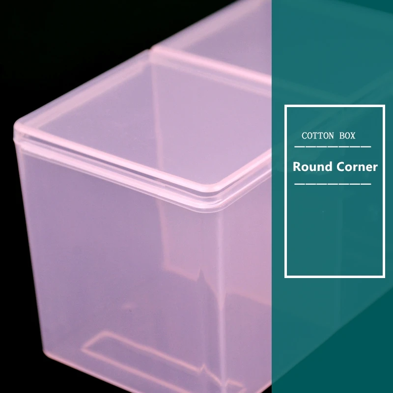 Прозрачные прозрачные отсеки для дизайна ногтей 1 шт. держатель органайзер