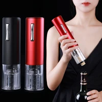 electric wine opener rechargeable automatic corkscrew wine bottle opener with foil cutter usb charging kitchen tool can opener