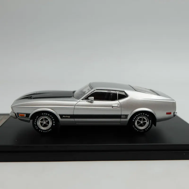 IXO Premium X 1:43 для Ford Mustang Mach 1 1973 Silver PRD398J Ограниченная серия авто модели литые под
