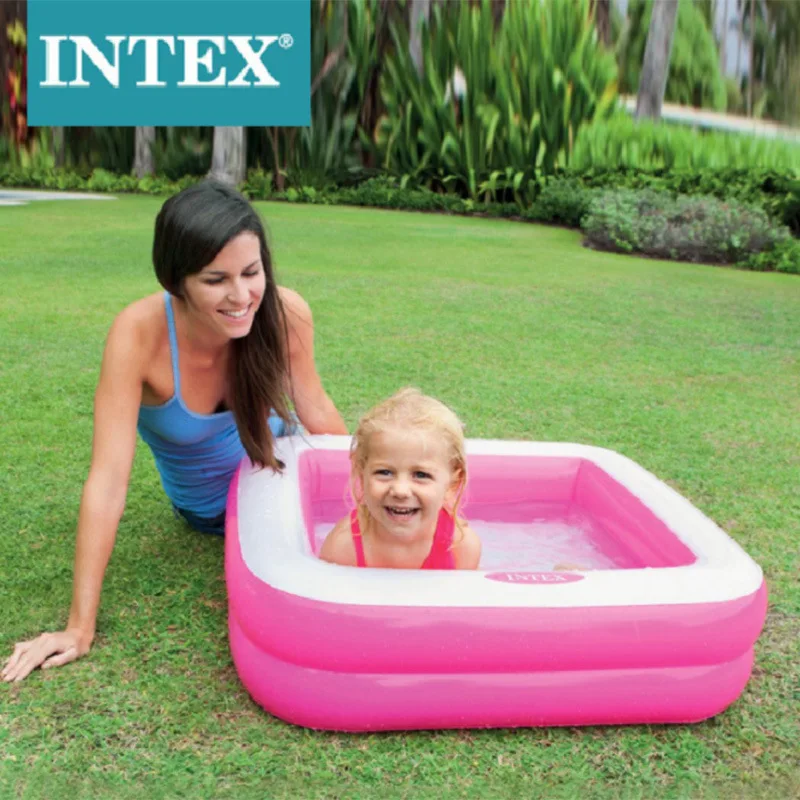 Детский надувной бассейн Intex для детских игр детский квадратный песочный шаров |
