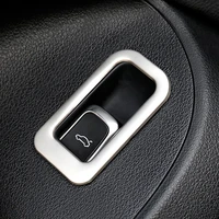 sbtmy automobile rear box switch button stainless steel decoration frame for audi q5