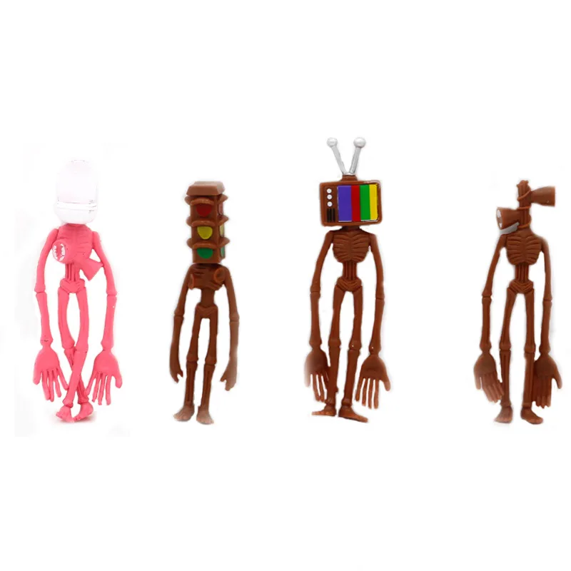 

8pcs/lot Siren Head Action Figure Toys Cartoon Sirenhead Horror Model Doll Figurines Children Gifts