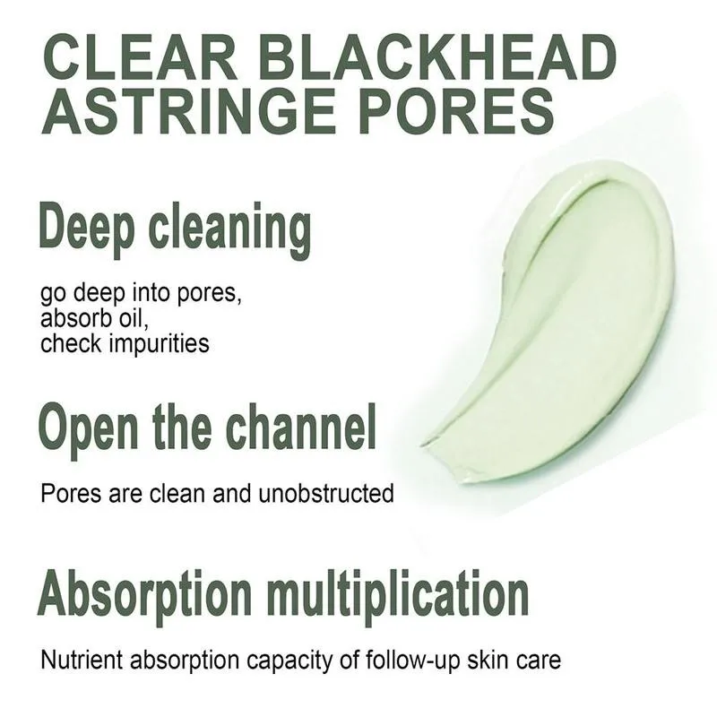 

Green Tea Ice Muscle Mask Deep Cleansing Remove Blackheads Skin Pores Mask Face And Mask Shrink Products Care P5A0