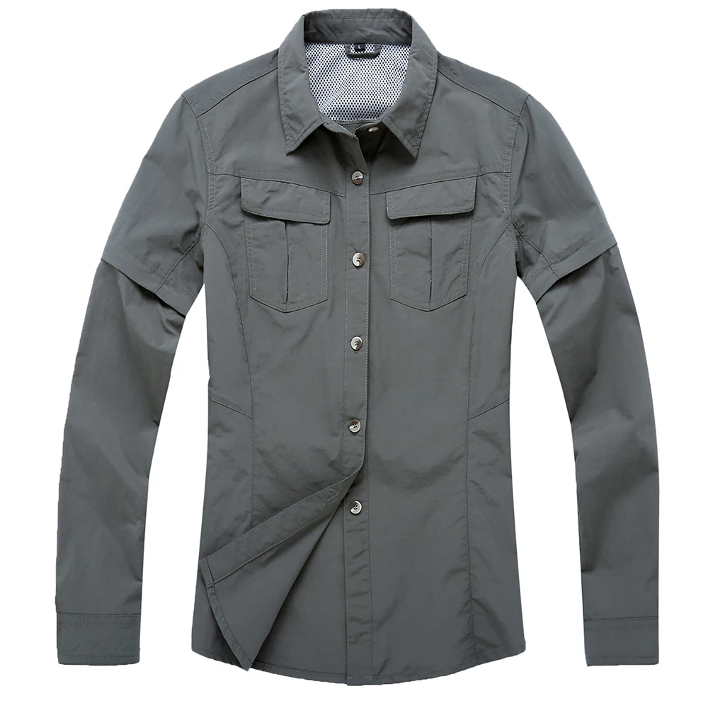 Facecozy женская уличная рубашка для рыбалки Женская быстросохнущая куртка походов