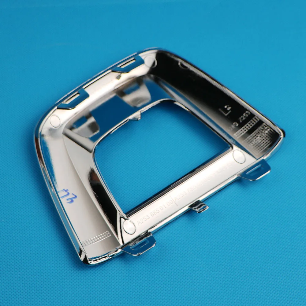 Chome левый передний бампер нижняя защитная крышка декоративная отделка для