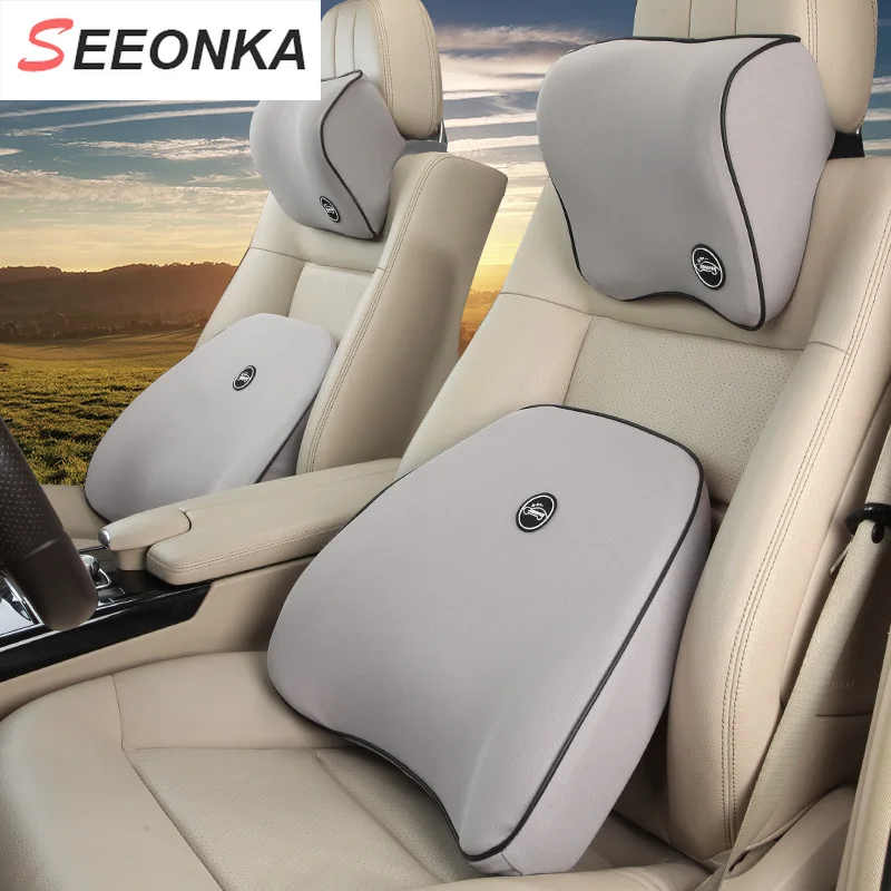 Auto Car Seat Support for Back Pillow Memory Foam Cushion Lower Pain Orthopedic Accessories Interior | Автомобили и мотоциклы