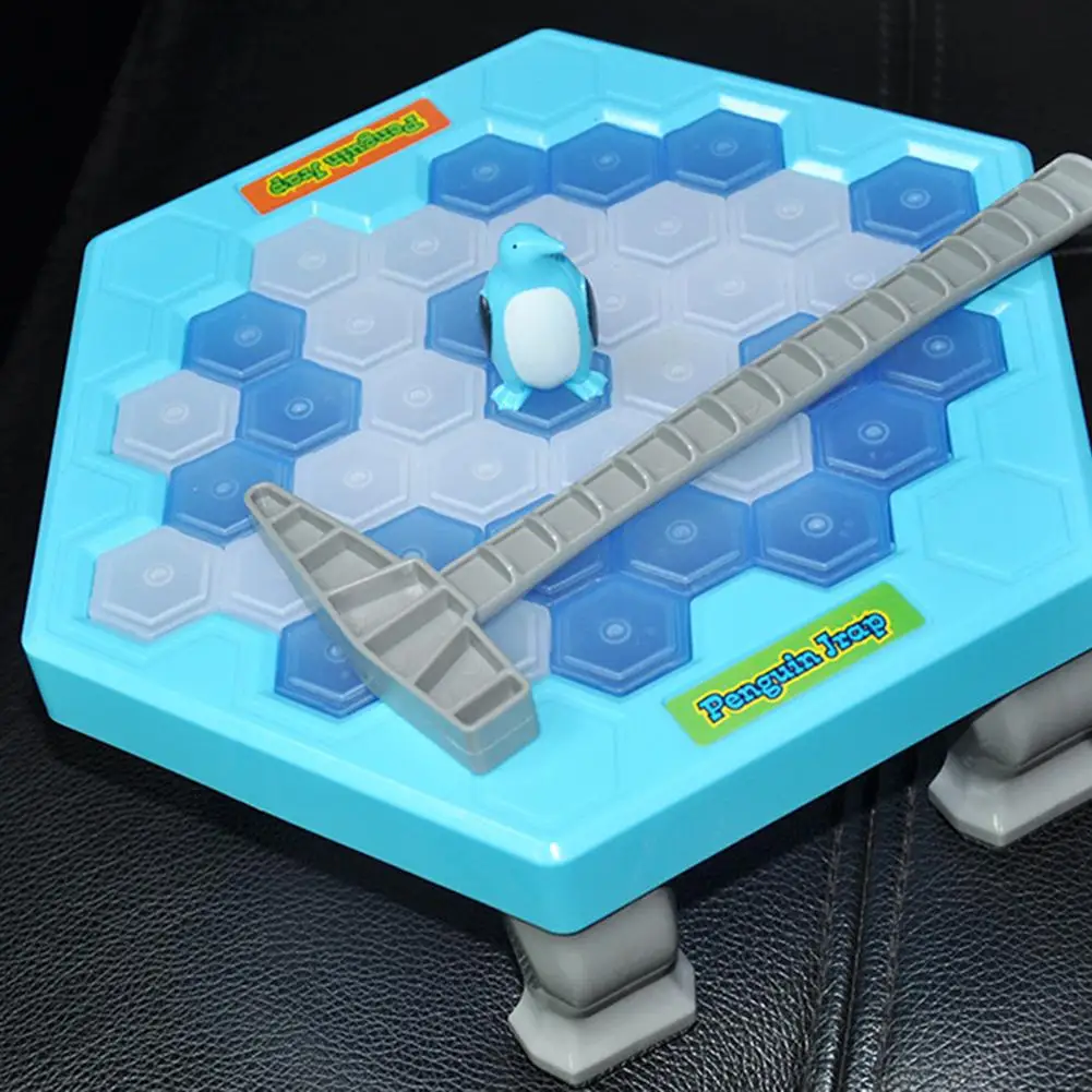 Пингвин детская игра головоломка развивающие интеллект интерес сломать кубики