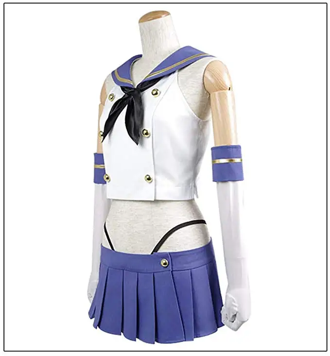 Kantai Коллекция костюмов для косплея Shimakaze костюмы моряк военно морская форма