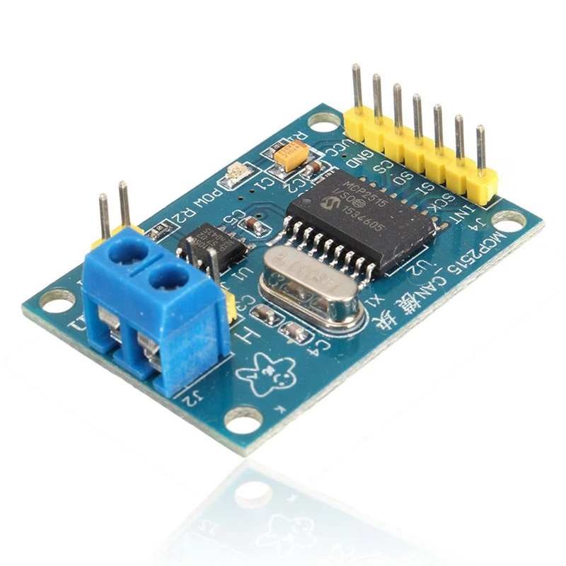 

MCP2515 CAN BUS TJA1050 Receiver Module SPI Protocol For Arduino SCM 51 New Blue