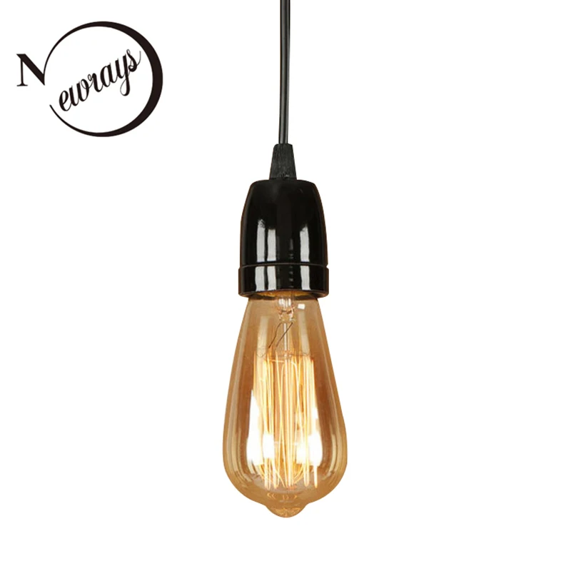 Домашний декор простой светодиодный светильник E27 Современная Подвесная лампа в
