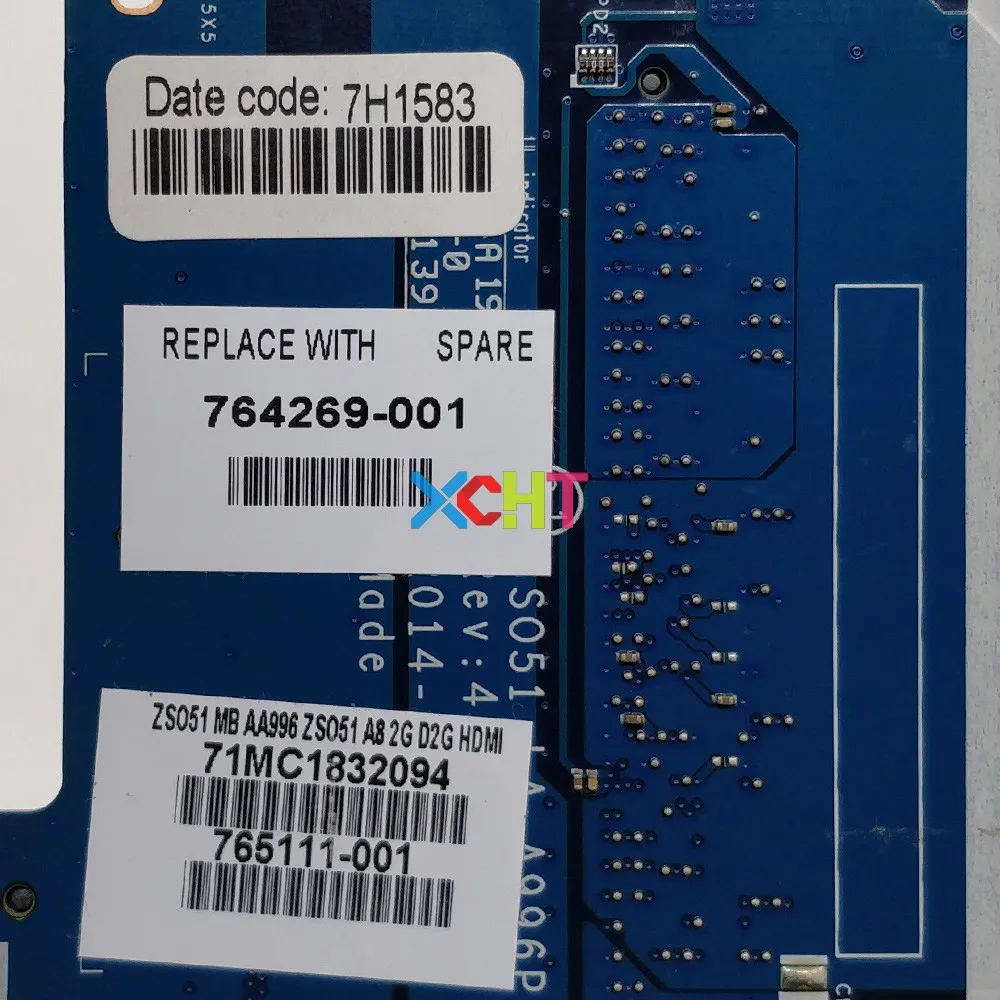 764269-001 764269-501 764269-601 w A8-6410 CPU HD8570M/2GB Graphics ZSO51 LA-A996P for HP 15 15-G NoteBook PC Laptop Motherboard |