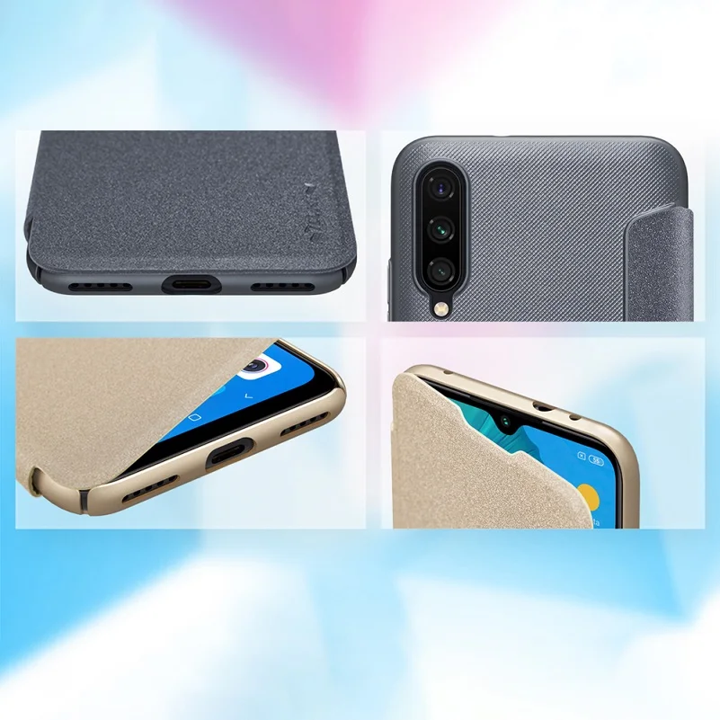 Для xiaomi mi cc9e чехол 6 088 NILLKIN для cc9 39 блестящий флип A3 чехол|Чехлы-книжки| |