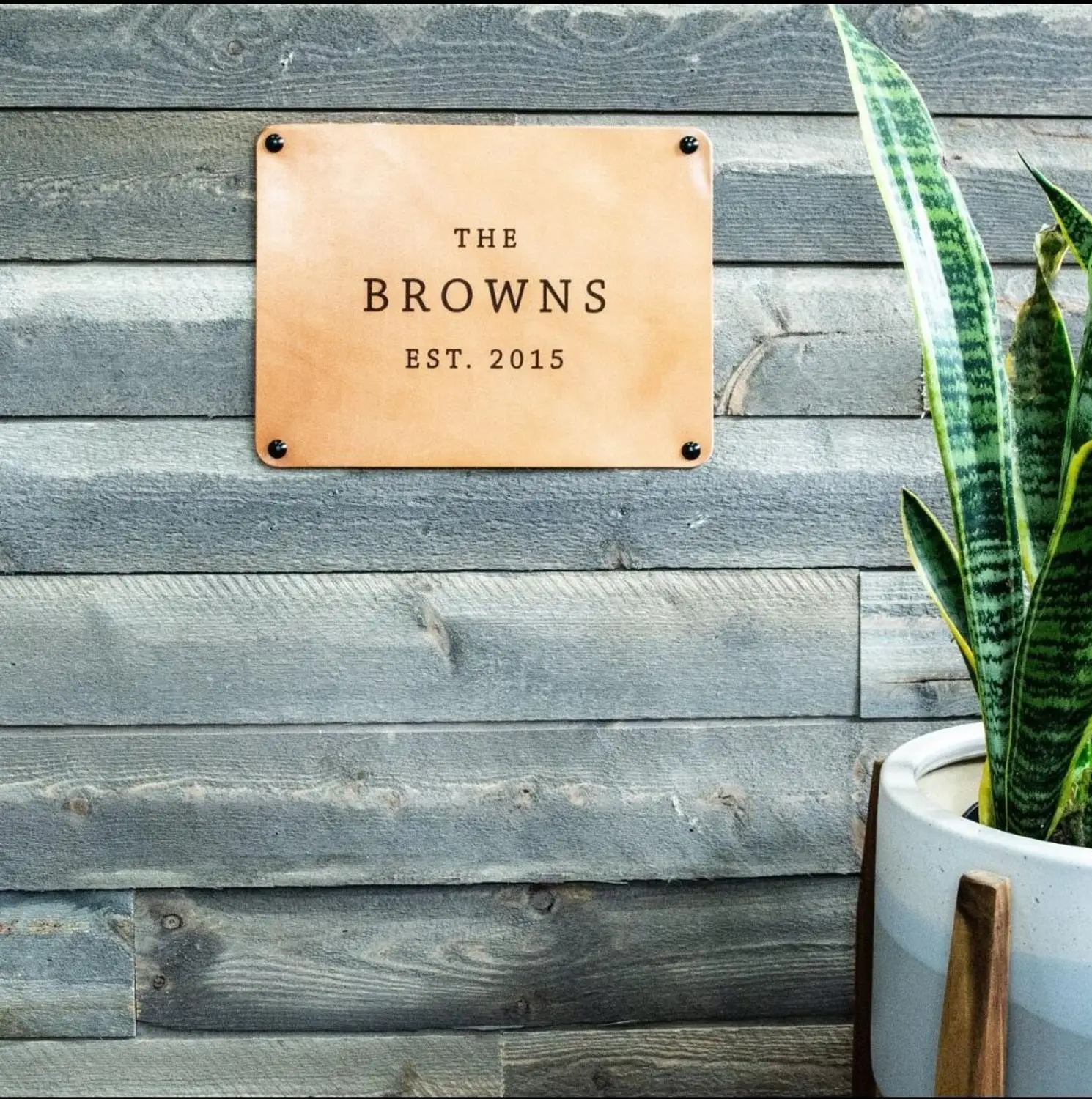 Кожаный дом на заказ вывеска для декора индивидуальный подарок Него