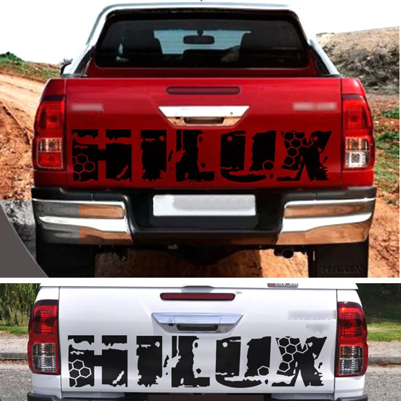 

Large Sport Tailgate Letter Vinyl Wrap Graphics Decal Sticker Accessories Decoration for Hilux Pickup Truck