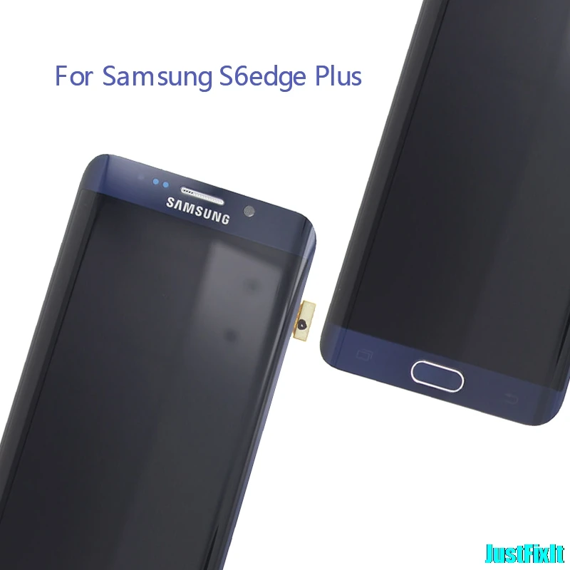 Оригинальный ЖК дисплей для SAMSUNG GALAXY S6 edge plus G928 G928F сенсорный экран замена