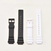 watchband silicone rubber band men sports strap for casio mrw 200h replace 18mm electronic wristwatch belt watch accessories