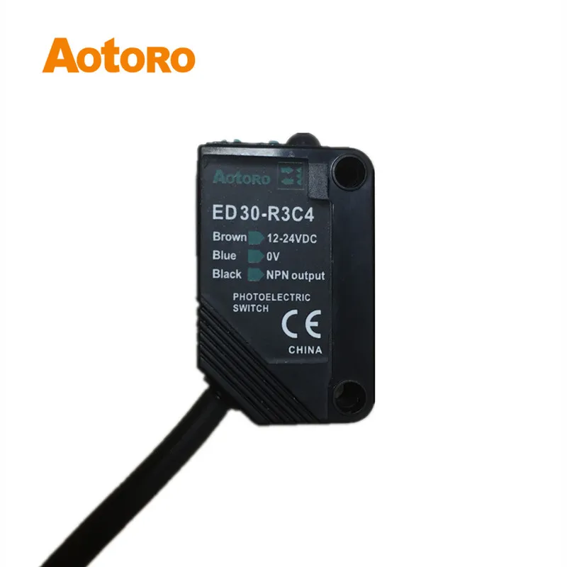 red visible light LED ED30-R3C4 Reflector Photoelectric sensor switch Good price | Switches