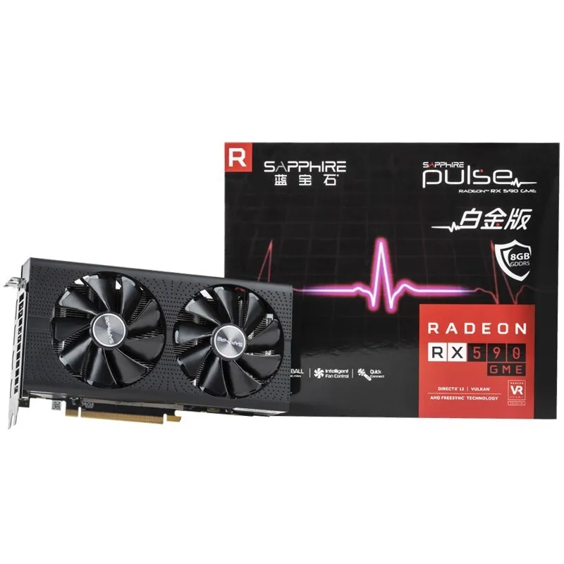 Видеокарта Sapphire RX240 2 ГБ DDR3 RX590GME 8 GDDR5 Platinum Edition дискретная видеокарта для