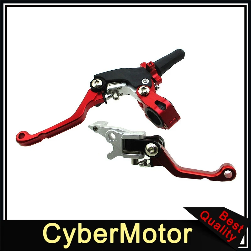 Складные Тормозные ручки сцепления ручка для китайских мотоциклов 50-190 куб. См