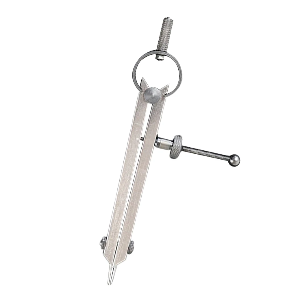 

Precision Adjustable Lockable Steel Divider Wing Leather Compass