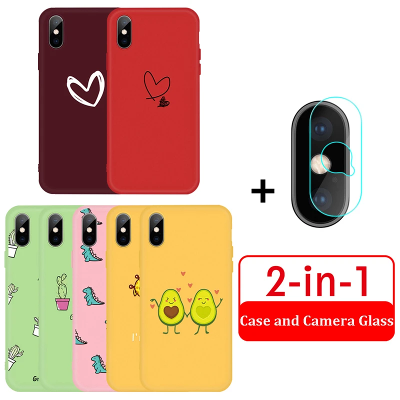 Силиконовый чехол для iPhone 7 8 Plus X 10 XS XR MAX|Бамперы| |