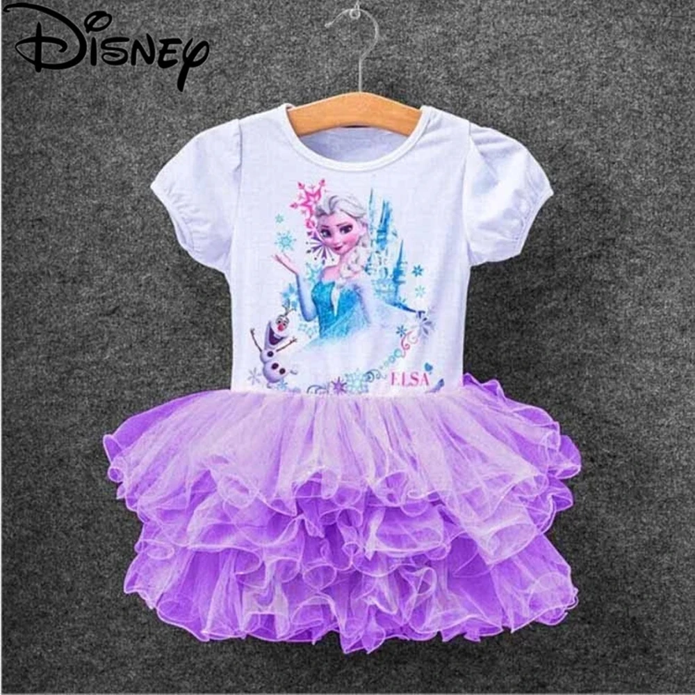 Disney Frozen dress Princess toddler Anna Elsa Girl Baby Costume carnival infant new year kids children clothes christmas | Детская