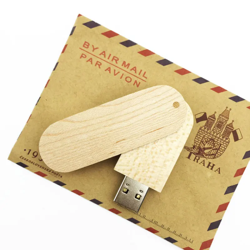Дизайн usb флэш-накопитель 128 ГБ u-образный накопитель 64 флэш в виде ключа деревянная коробка Флешка 32 Гб usb-носитель 4 ГБ 8 ГБ 16 ГБ произвольный логотип