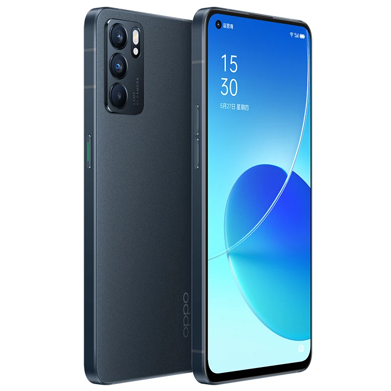 Мобильный телефон Oppo Reno 6 DHL 5G дюйма 90 Гц OLED 64 мп 65 Вт | Мобильные телефоны и