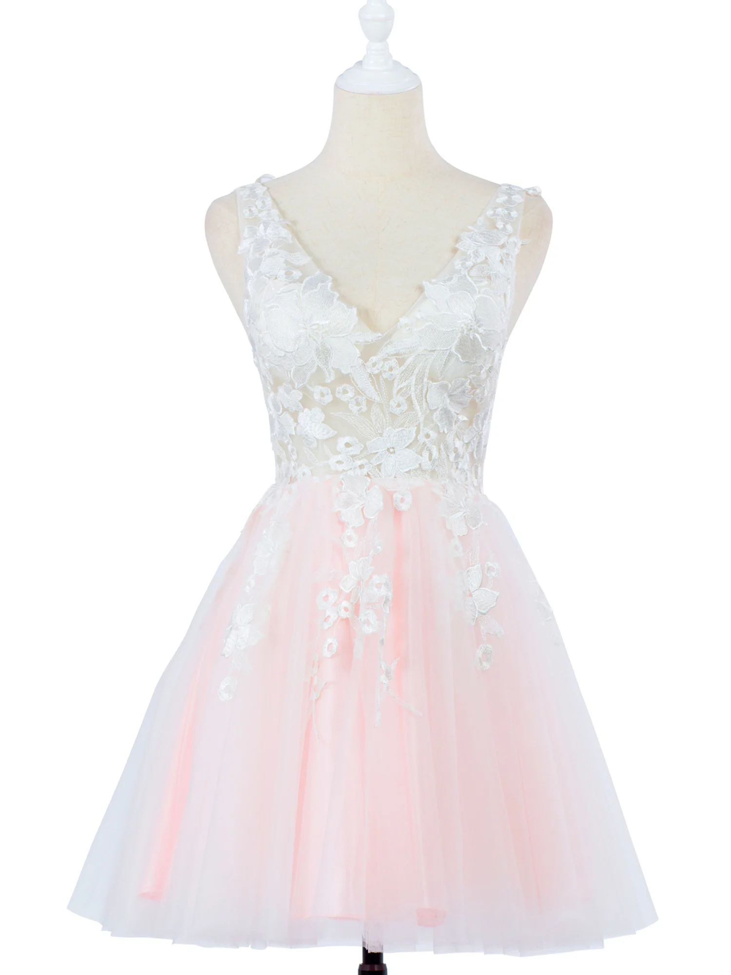 

White-Pink lace evening dress 2022 new party host party dress simple and generous temperament fairy mocini tailor