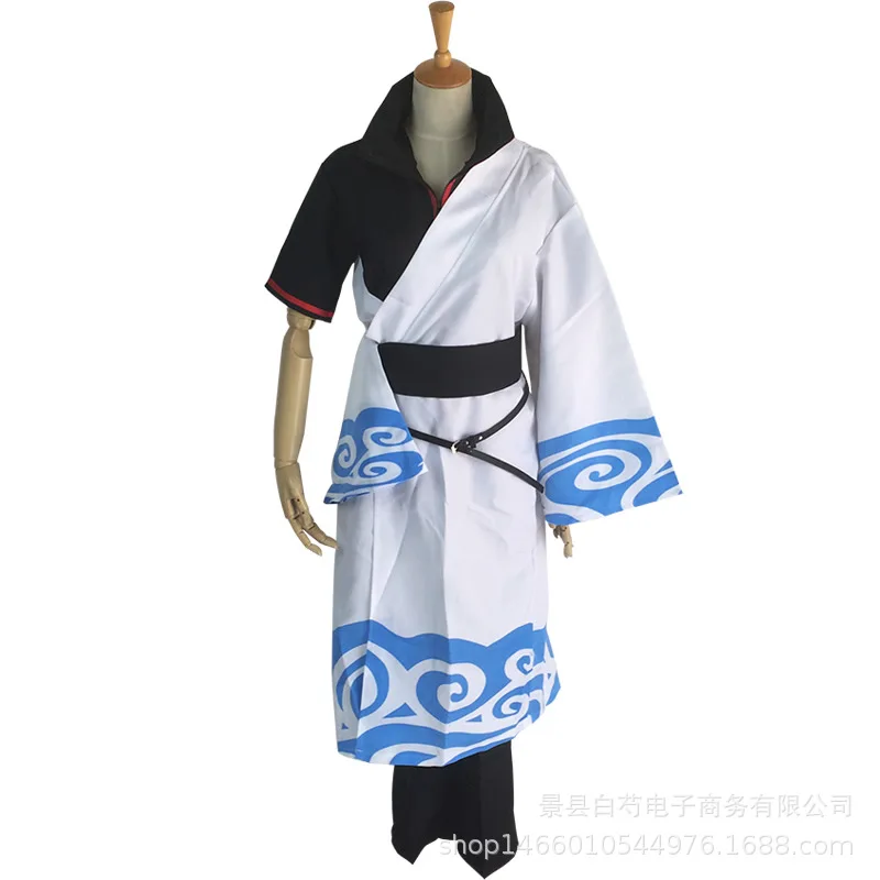 

Anime Gintama Cosplay Costumes Sakata Gintoki Cosplay Costume Kimono Halloween Carnival Party Silver Soul Cosplay Costume