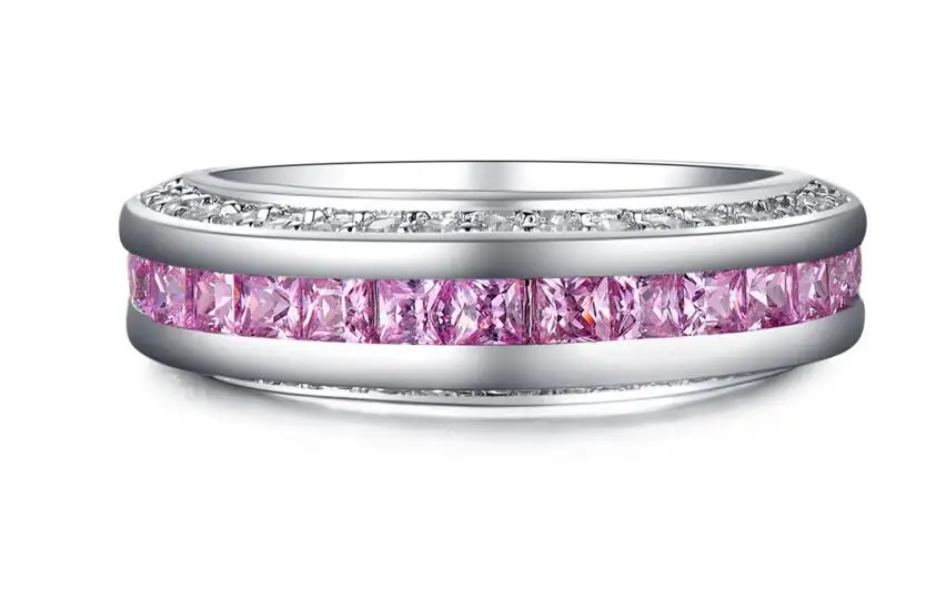 

YKD306 S925 Sterling Silver Ring lady ring zircon ring wedding engagement birthday party gift