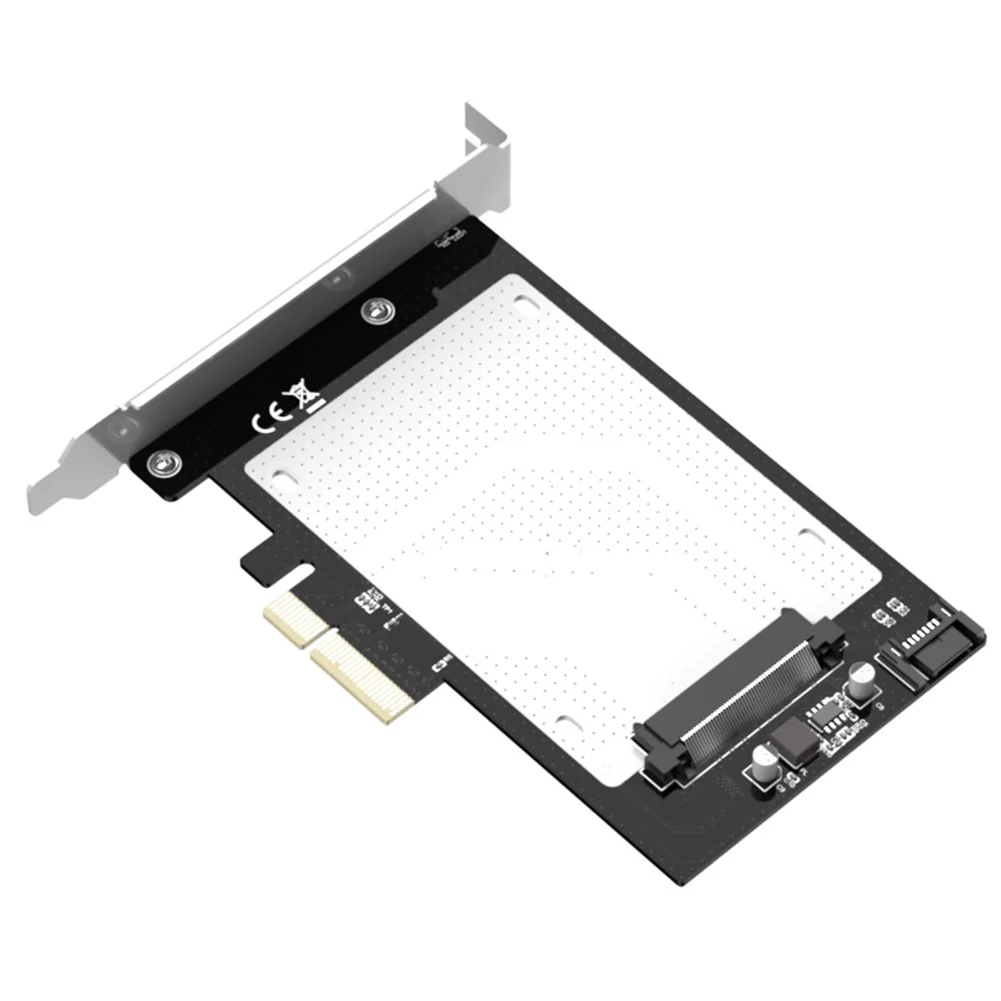 

2,5-дюймовый жесткий диск U.2/SATA, PCIE X4 в U.2/SATA, плата преобразователя, 15,6-дюймовый SFF-8639, жесткий диск, адаптер PCI-Express 2,5