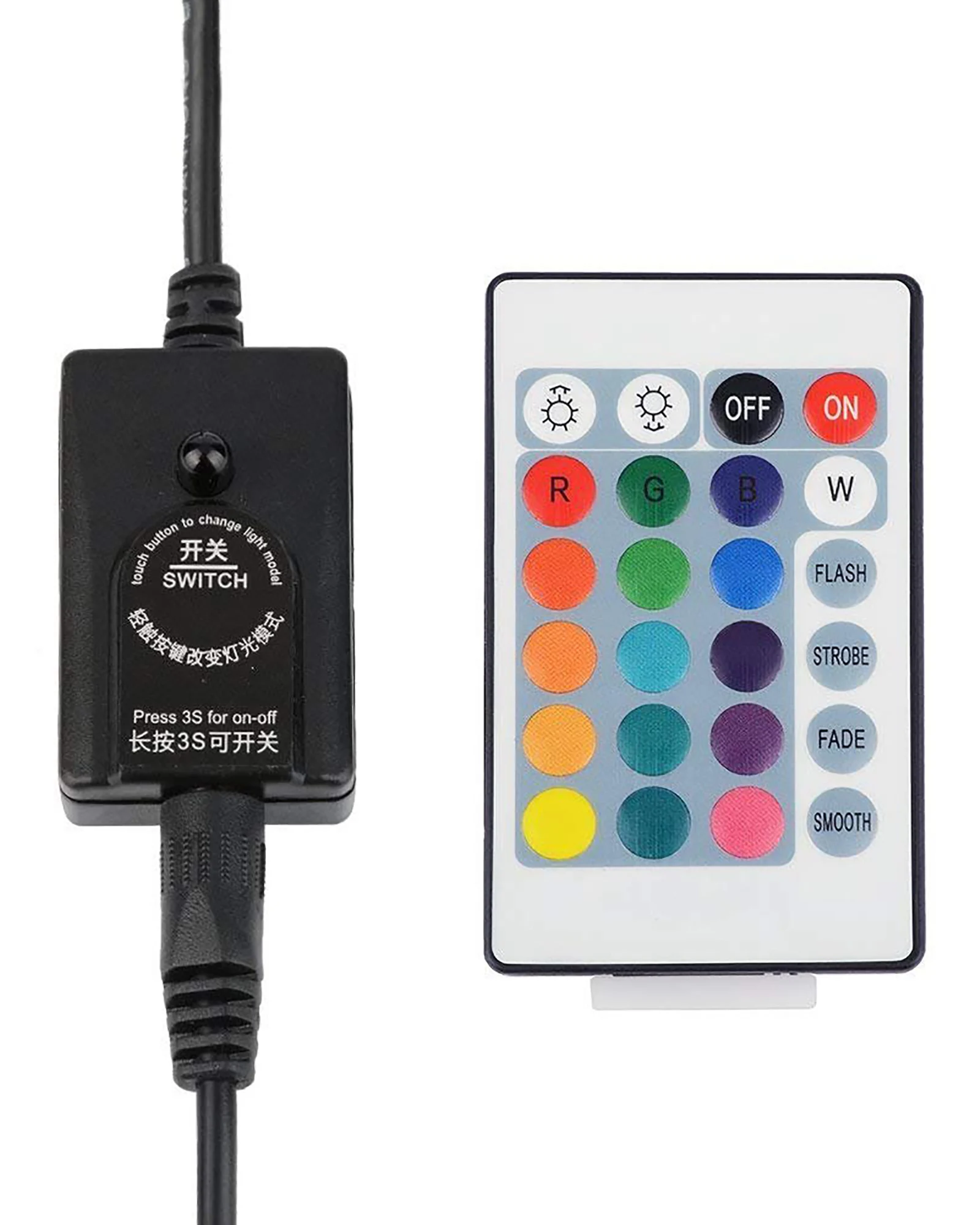 

UK plug Aquarium Led 19-47cm Remote control diving lamp Colorful lamp Aquarium Decorative Lighting 220V UK power supply Aquarium
