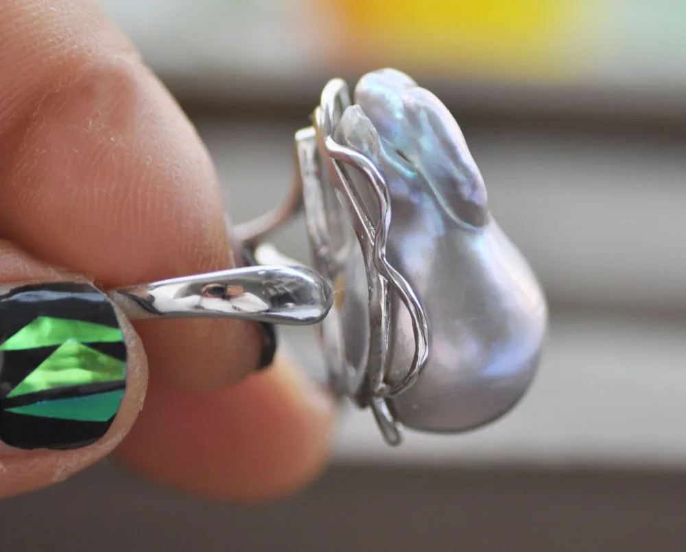 

MTC · Звезда Z11054 25 мм серый Кеши барокко реборн жемчужное кольцо