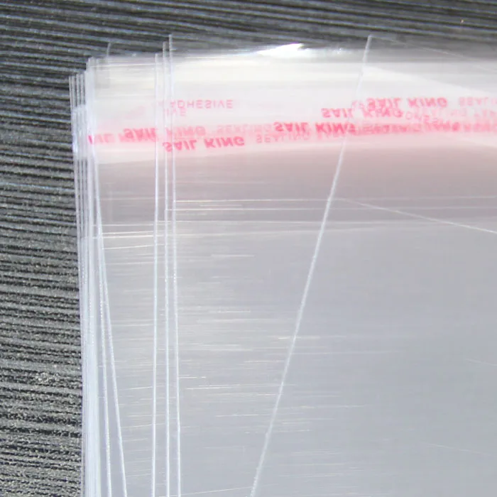 Прозрачный из целлофана с застежкой/БОПП/Полиэтиленовые пакеты 17*20 см прозрачный