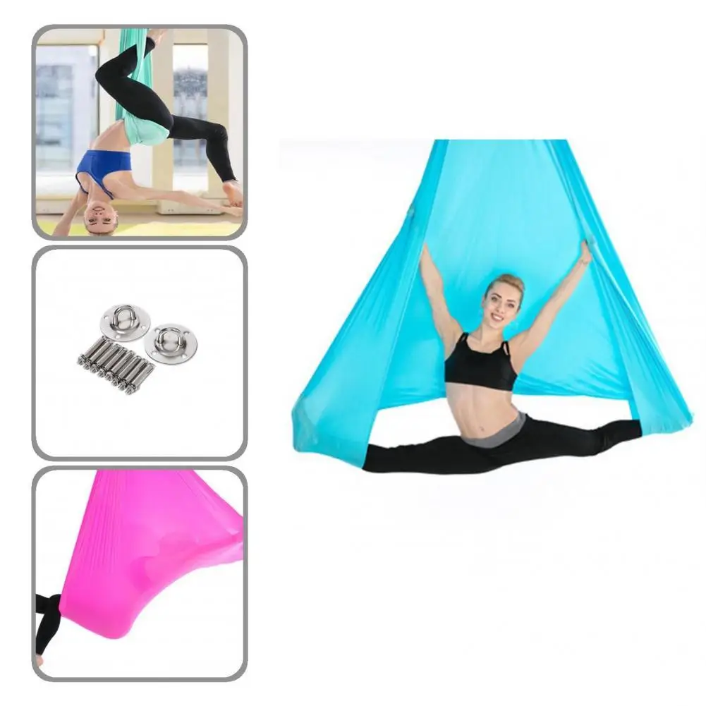 

Ultralight Fashion High-strength Safe Swing Hammock Easy to Carry Aerial Hammock Anti Skid for Yoga