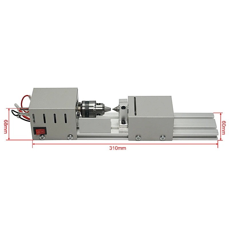 

Small Micro Beads Polishing Lathe Cutting Car Beads Machine Mini DIY Woodworking Turning-lathe