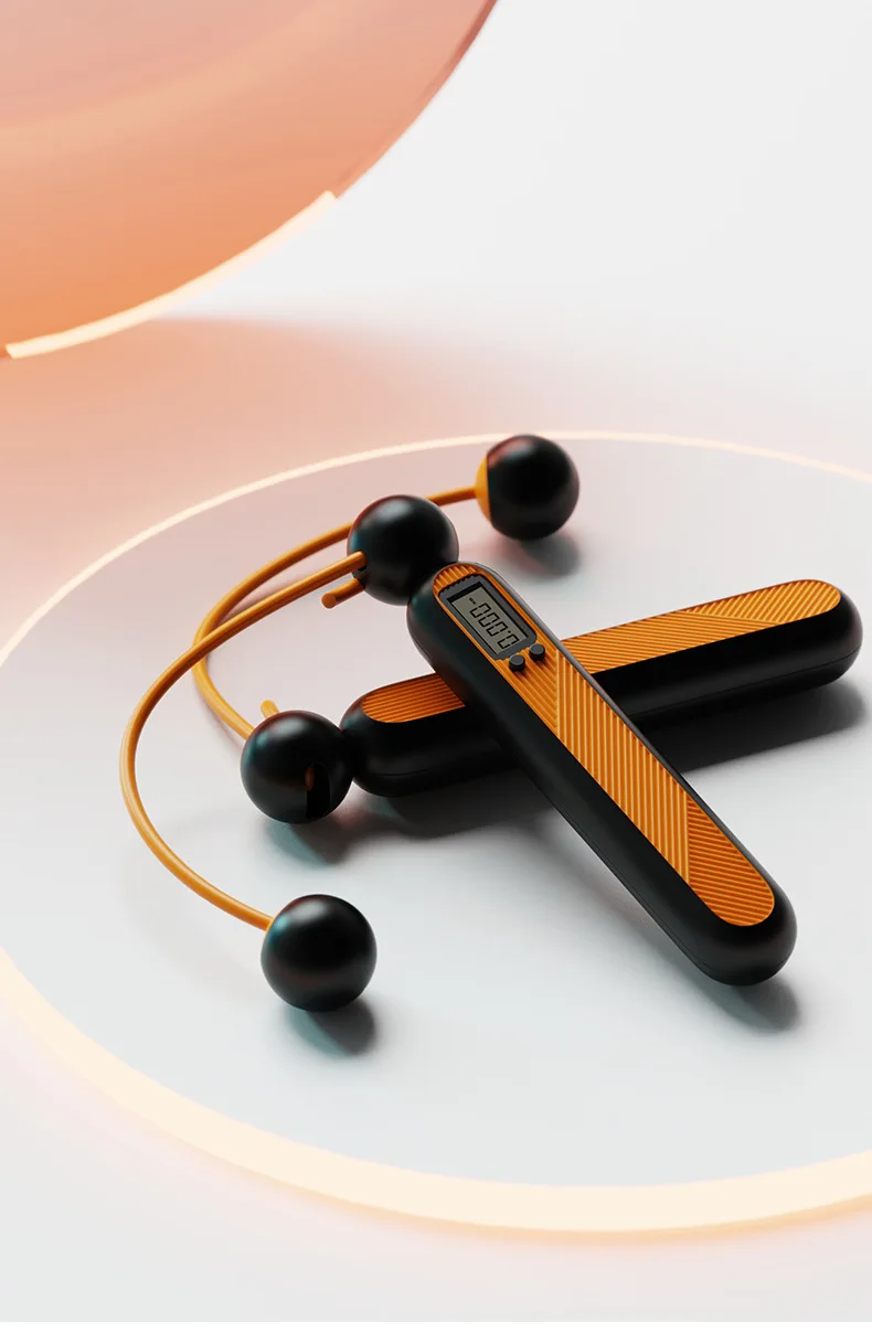 

Professional Jump Rope with Electronic Counter Adjustable Fast Speed Counting Skipping Rope Jumping Wire Workout Equipments