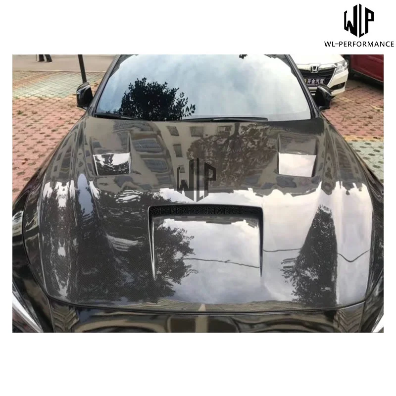 Высококачественный Frp/углеродное волокно крышка капота двигателя Чепчики