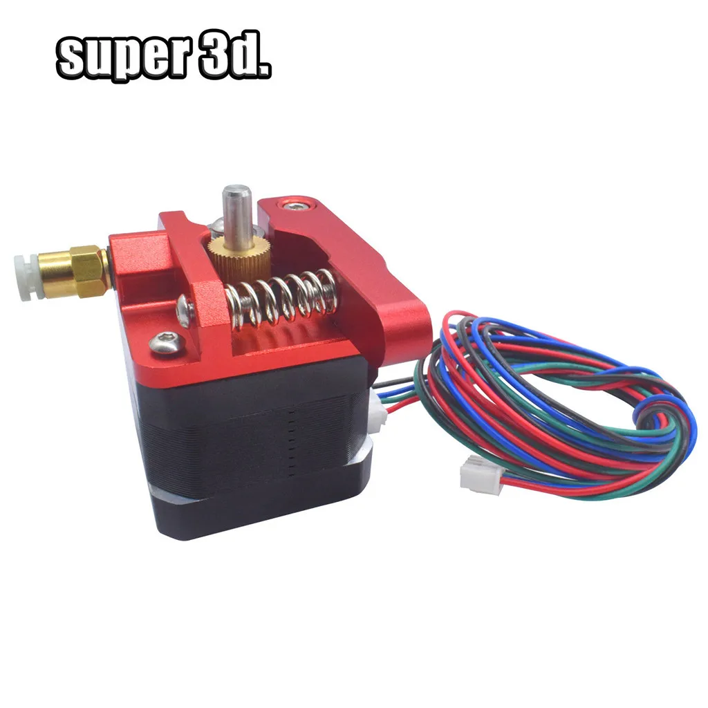 Алюминиевый Комплект для экструдера с двойной передачей Mk8 принтера Ender 3 CR10 CR-10s