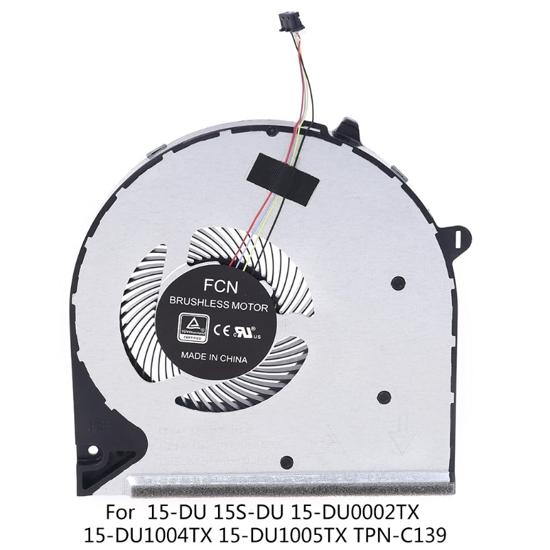 

CPU Cooling Fan Radiator for 15-DU 15S-DU 15-DU0002TX 15-DU1004TX 15-DU1005TX