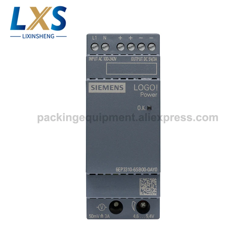 Блок питания Siemens на DIN-рейке 6EP3310-6SB00-0AY0 выход 5 в постоянного тока 3 А