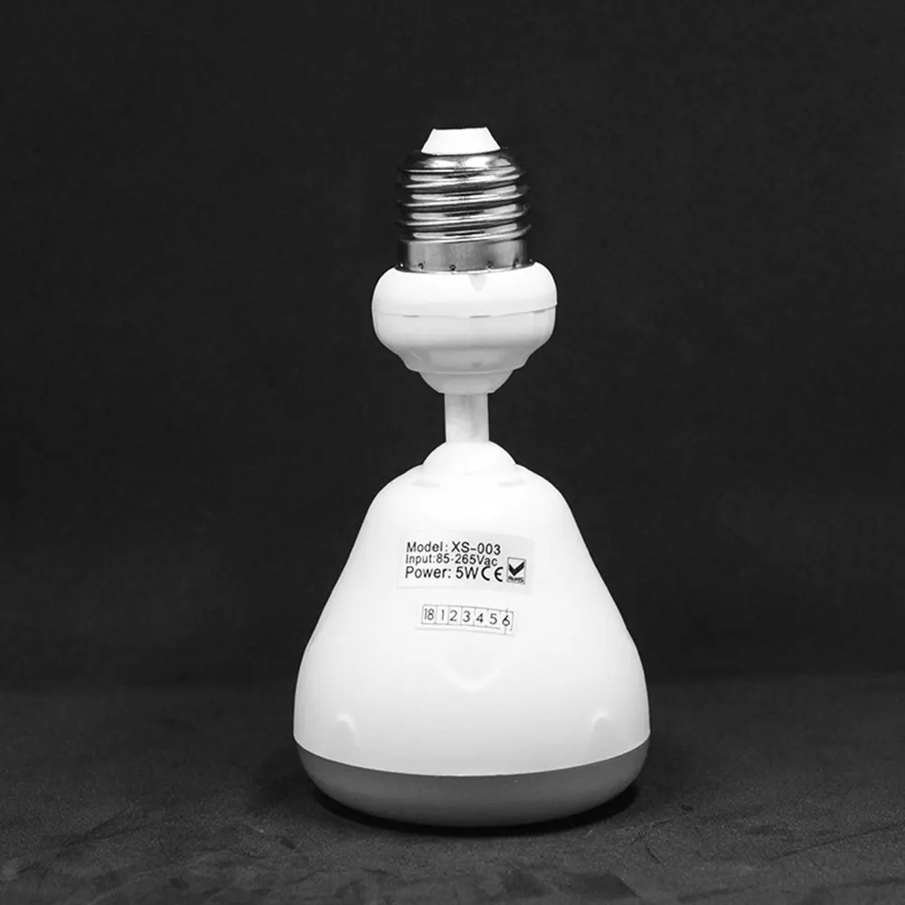 Ванная комната гаражный светодиодный светильник 360 градусов вращающаяся индикаторная лампа коридор инфракрасный ночник штекер в PIR датчик движения