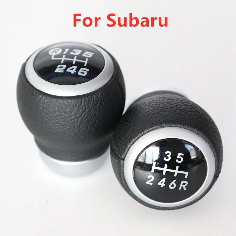 

5 6 Speed Gear Shift Knob for SUBARU LEGACY OUTBACK FORESTER IMPREZA STI WRX Stick Shifter Lever Accessories
