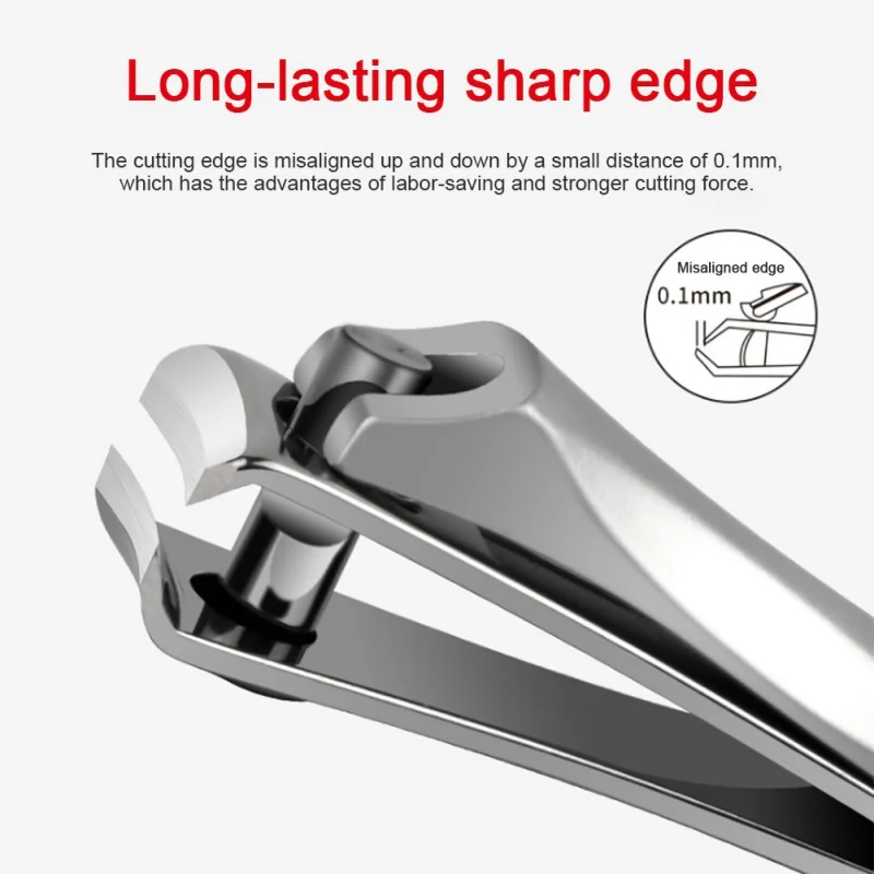 Складной кусачки триммер отделка Маникюр машинка для стрижки ногтей Карманный