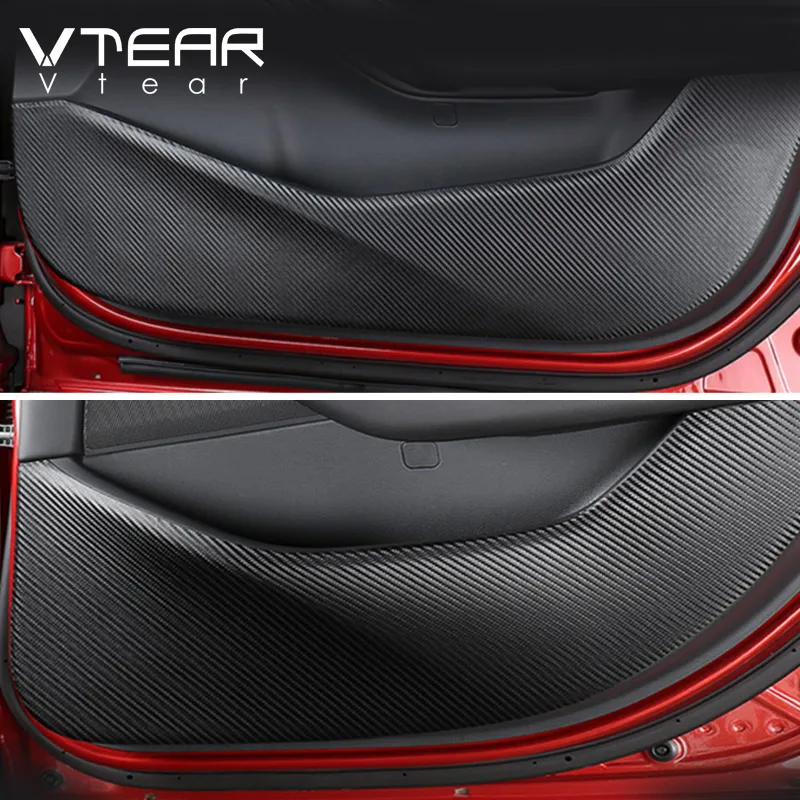 Защитные наклейки Vtear для автомобильных дверей мазда Mazda 3 Bp 2020 2021 защита от ударов