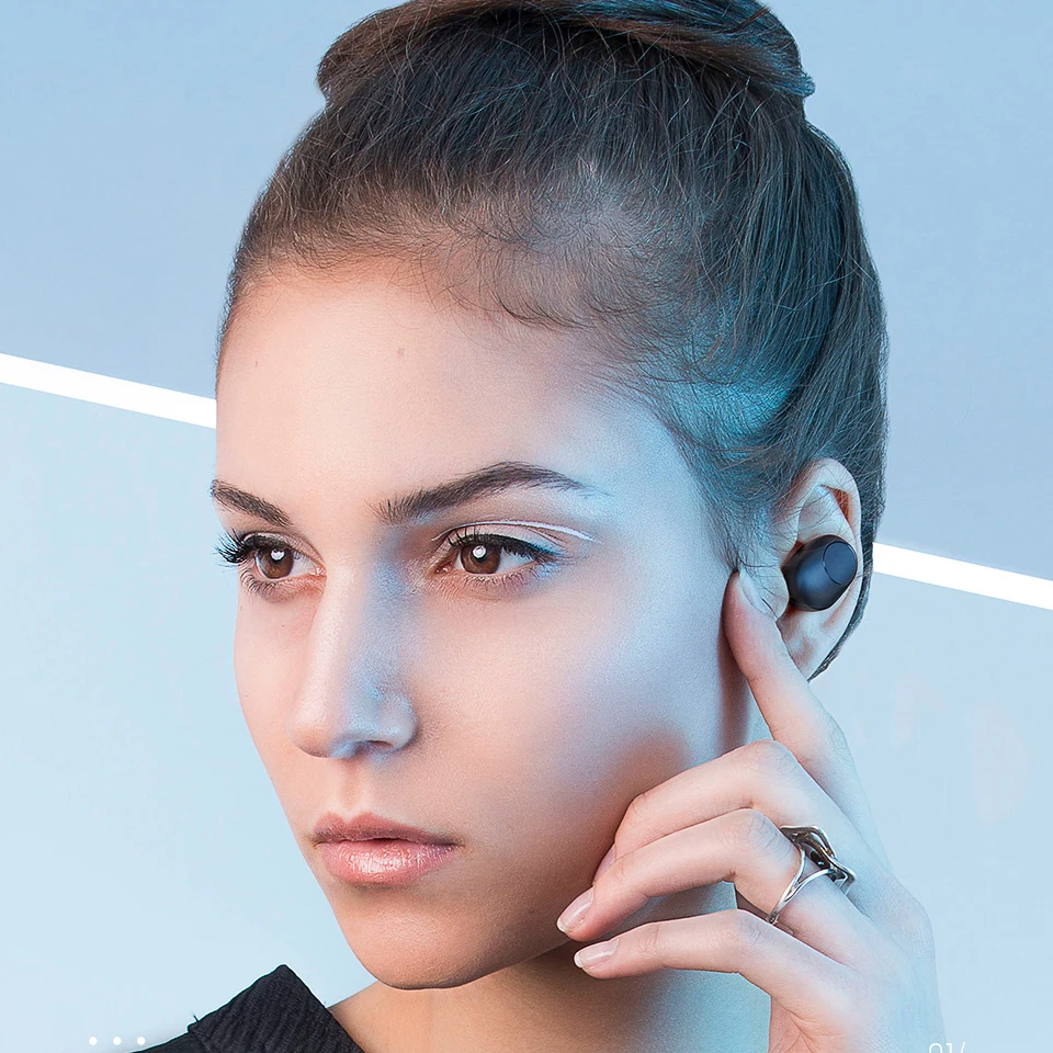 

Haylou GT5 gaming mode TWS earphone wireless Bluetooth 5.0 headphone 65ms low latency earbuds