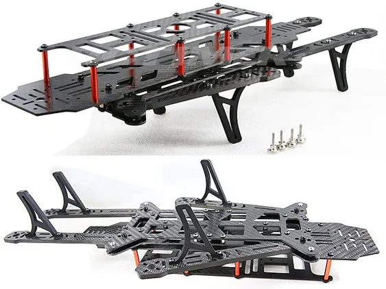 Складной Квадрокоптер 470 мм с каркасом из углеродного волокна двигателем 920KV ESC Prop