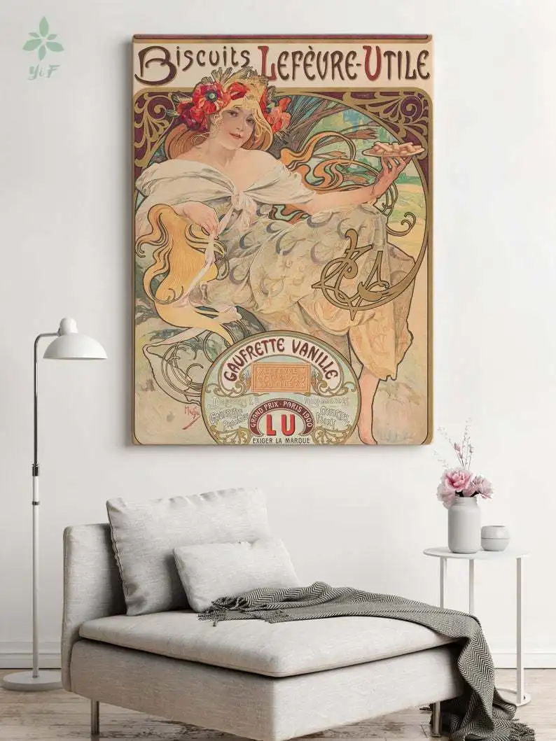 Винтажное художественное оформление Alphonse разных цветов | Дом и сад