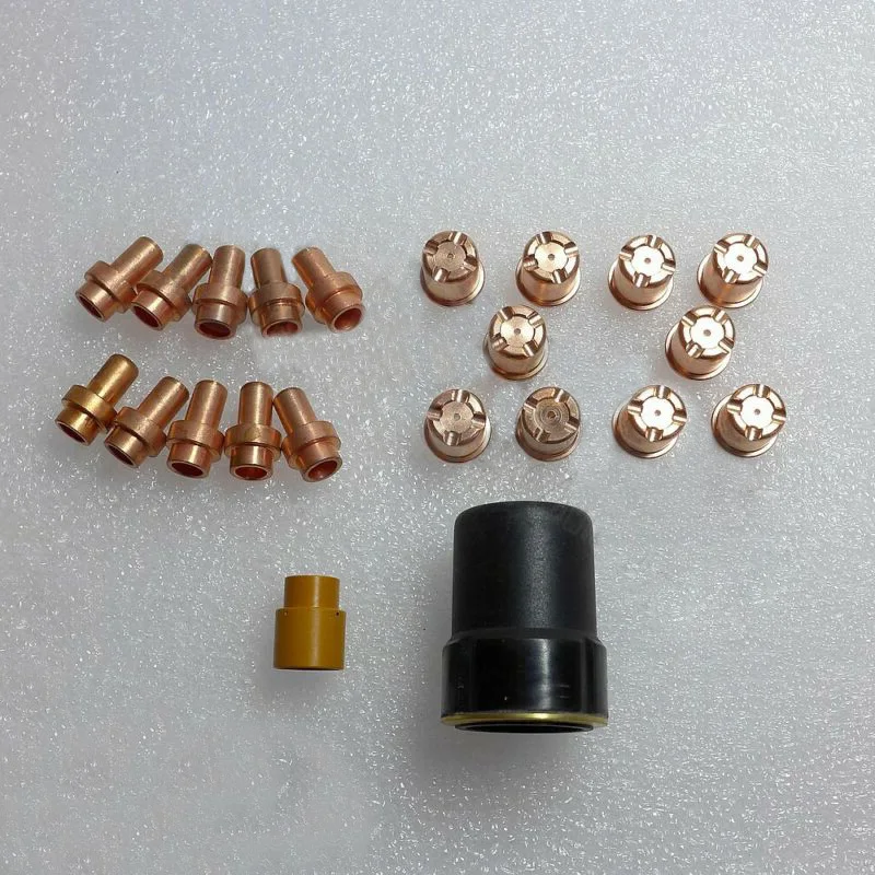 

22pcs P50 CB50 CB-50 Nozzles Electrodes Vortex Ring Plasma Cutting Machine Torch Kit Welding Accessories